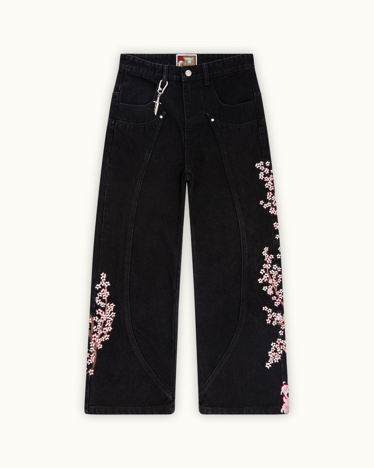 Sakura - Black Denim