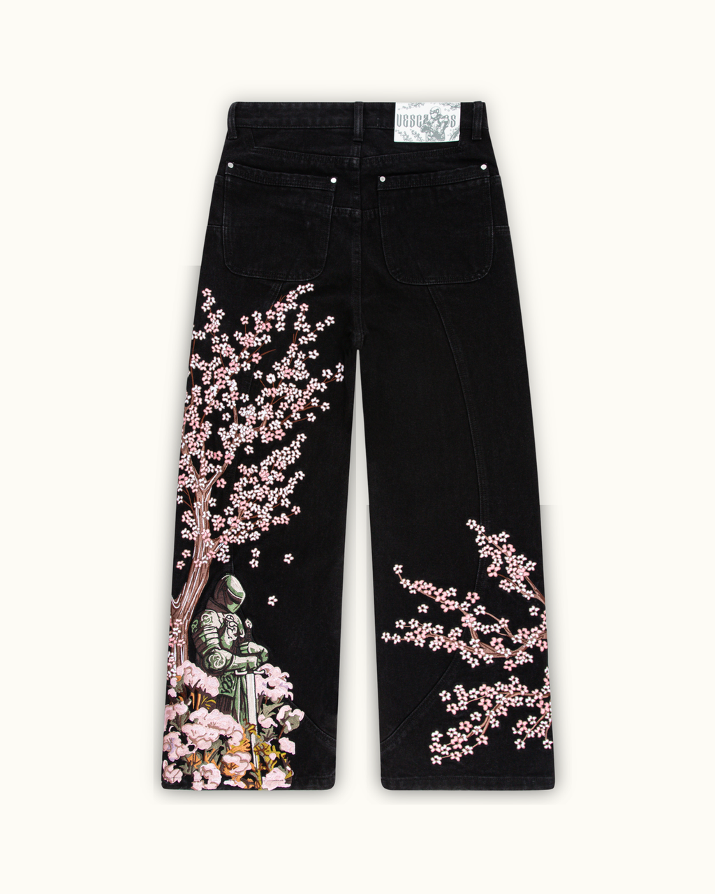 Sakura - Black Denim